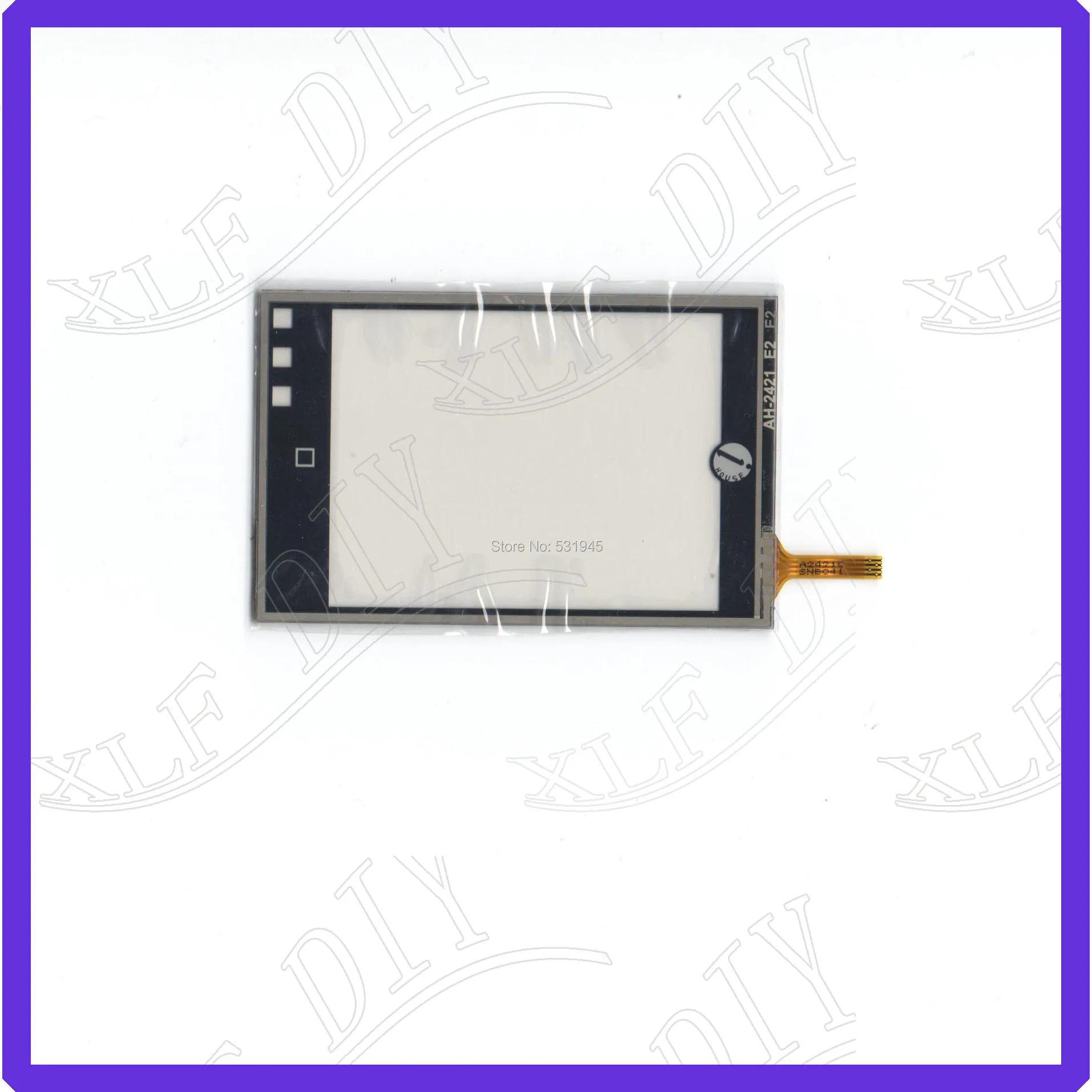 

ZhiYuSun AH2421 3inch Touch Screen glass 4 lines resistive touch panel SCREEN sensor