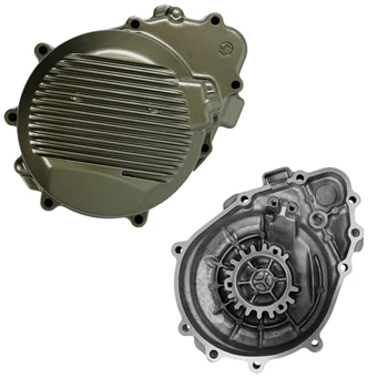 

Motorcycle Gold Left Side Engine Stator Crankcase Cover For Kawasaki ZX6R 1998-2002 1999 2000 ZX 6R ZX-6R 98 99 00 2001 2002