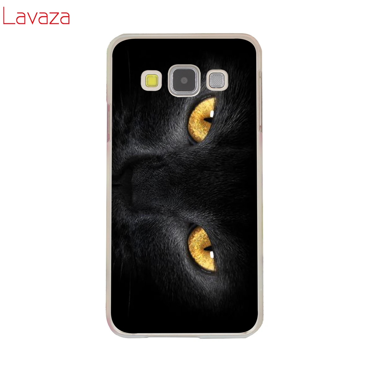 Твердый чехол для телефона Lavaza черный с кошачьими глазами Samsung Galaxy J8 J7 Duo J4 J5 J6 Plus