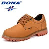 BONA mode hommes chaussures décontractées nouveau automne chaussures plates vache fendu mâle Oxfords hommes chaussures en cuir Zapatillas Hombre livraison gratuite ► Photo 2/6