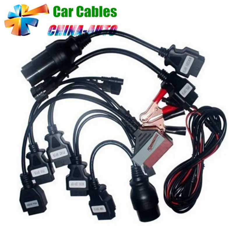 Prix pour 20 pcs/lot Ensemble Complet 8 TCS CDP Pro Câbles De Voiture OBD/OBDII Connecteur De Diagnostic Pour Multi-marques Voitures Auto Câble D'interface De Voiture Prix pour 20 pcs/lot Ensemble Complet 8 TCS CDP Pro Câbles De Voiture OBD/OBDII Connecteur De Diagnostic Pour Multi-marques Voitures Auto Câble D'interface De Voiture