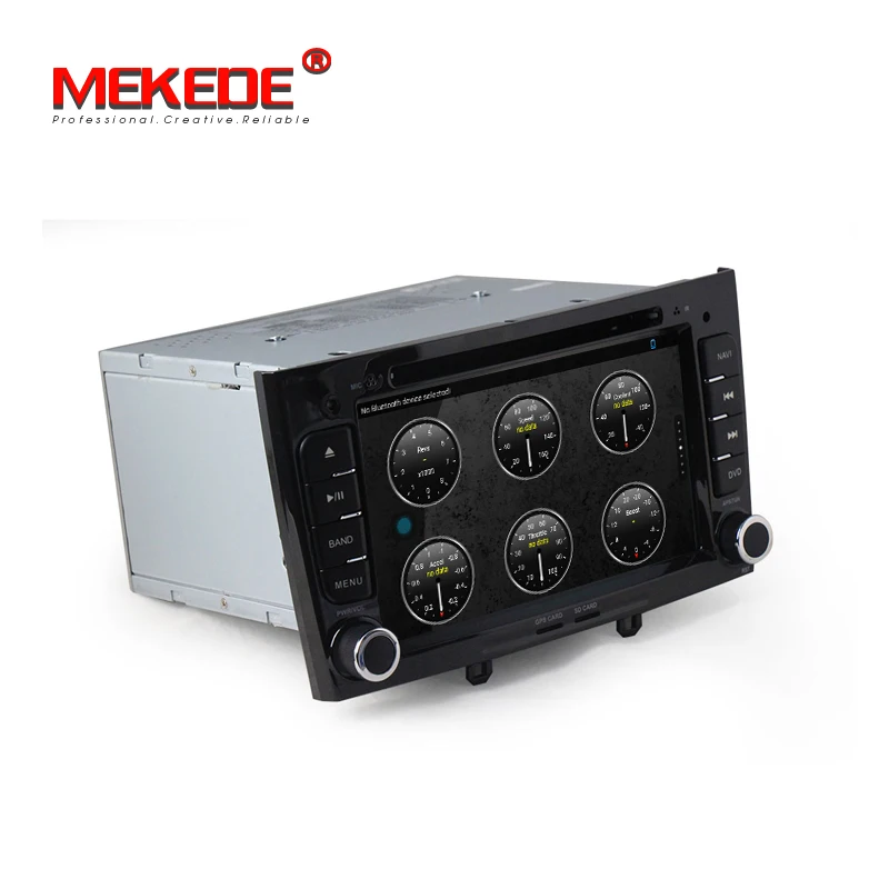 Perfect MEKEDE 1024*600 screen 4G LTE 2din Car DVD Player for Peugeot 408 308 Android 7.1 Quad core with GPS radio wifi BT free shipping 5