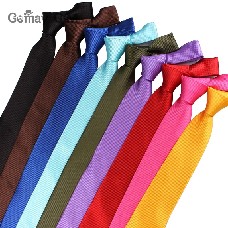 Neck Tie Classic Solid Ties for Men Fashion Casual Neck Tie Business Mens Neckties 8cm Width Groom Ties For Party