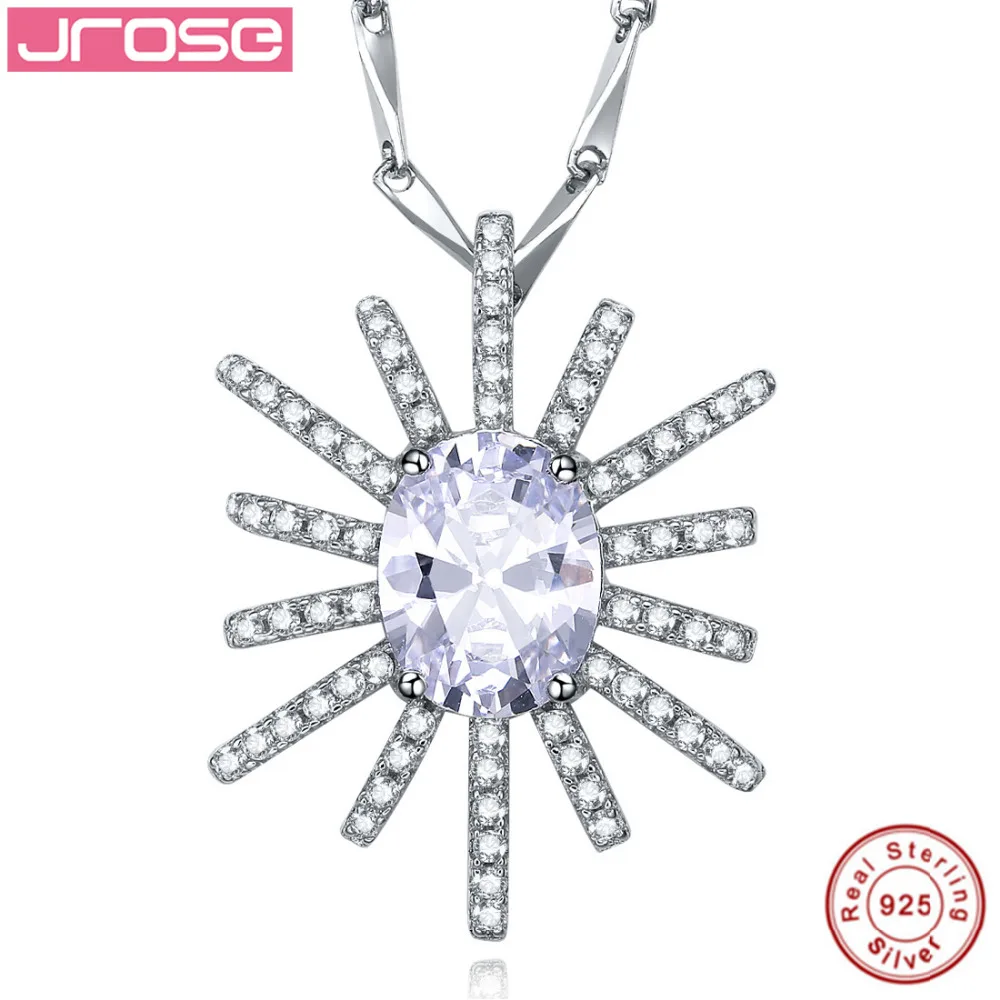 Jrose The god of the ювелирное украшение в виде солнца подарок Белый AAA CZ 100% солидный кулон