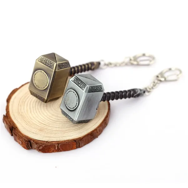 J Store Thor Hammer брелок для автомобиля, ювелирные изделия из фильма, модель Mjolnir, металлический брелок для фанатов, Мужская игрушка для мальчика, сувенир