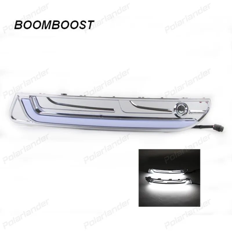 BOOMBOOST 2pcs/lot auto accessory led drl daytime running light for