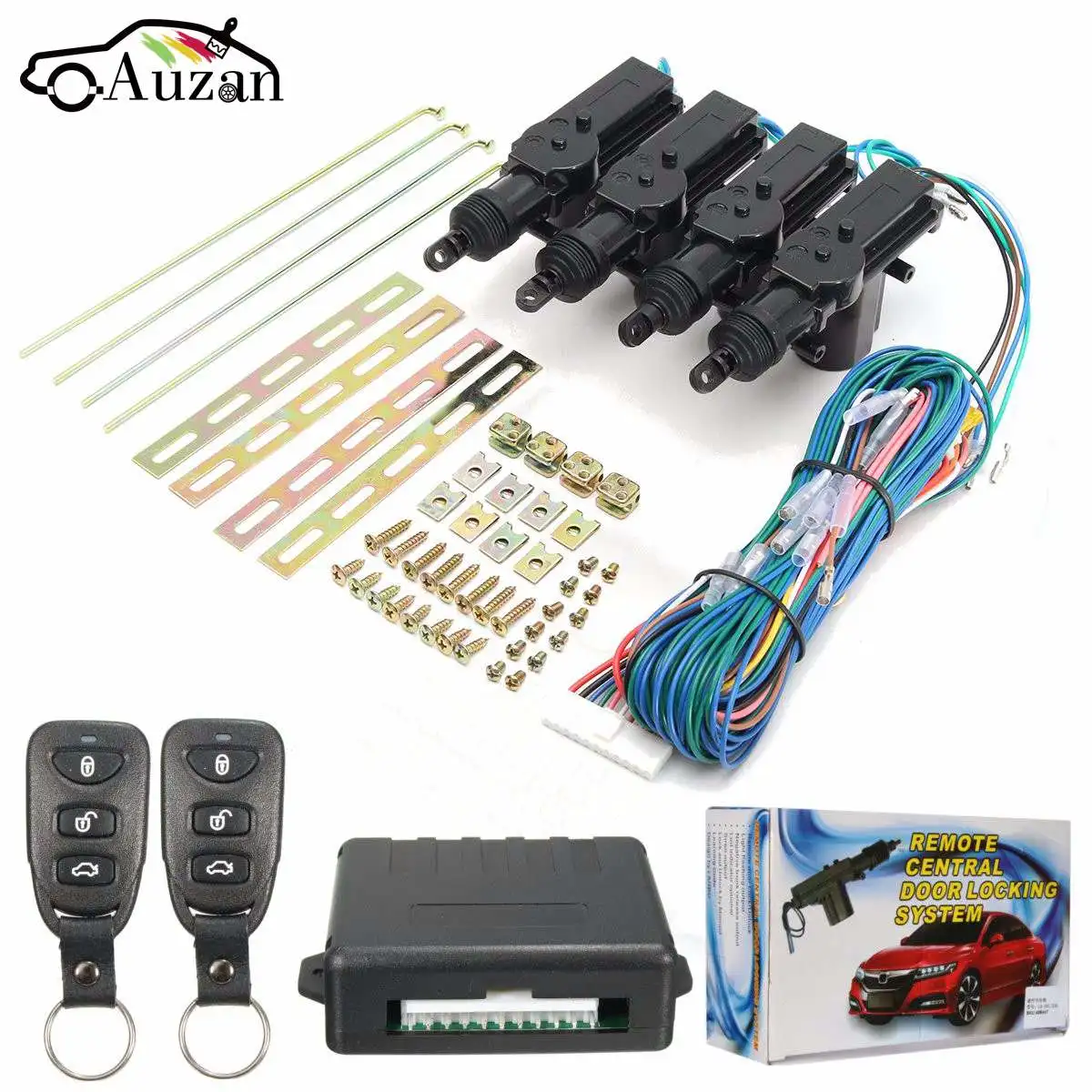 433.92MHz 1 Set 4 Door Remote Control Keyless Entry Central Lock