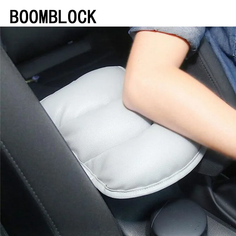 

BOOMBLOCK 1cps Car Rest Armrest Box Pad Leather For Saab Chevrolet Cruze VW Passat B5 B6 B7 Toyota Corolla 2008 RAV4 Accessories