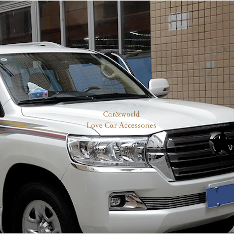 Передняя фара для век Toyota Land Cruiser 200 V8 LC200 2016 лампа бровей отделка автомобильные