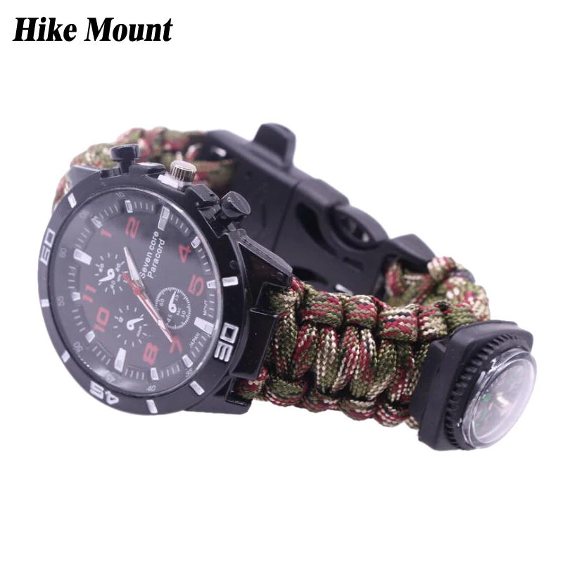 EDC Braided Bracelet Tactical Multi Outdoor Camping Survival Bracelet