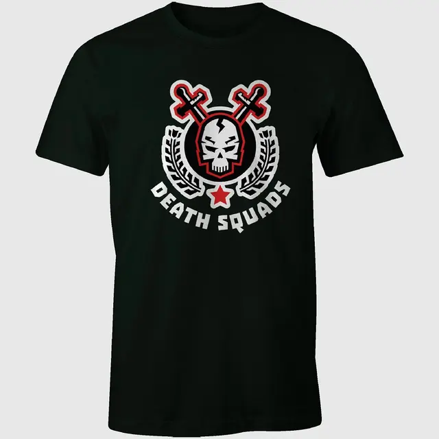 KBB 2018 Summer Death Squads Men Print T shirt men short sleeve fashion