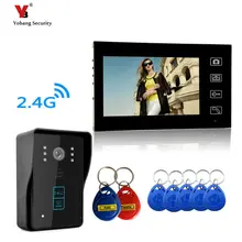 Yobang Security Resolution Wireless Video Door Phone Door Entry Intercom Systems Wireless Door Camera Video Intercom Doorbell