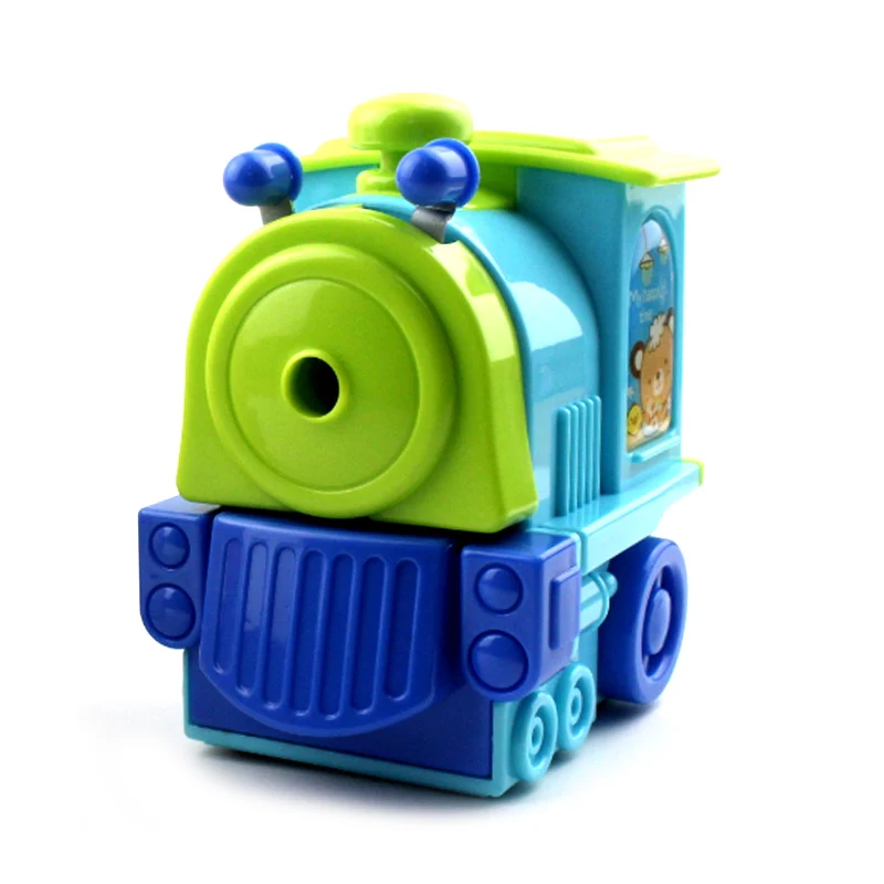 

Deli Stationery Lovely Pencil Sharpener As Gift Cute Design Manual Pencil Sharpener For School Boys/Girls Cartoon Roller-blades