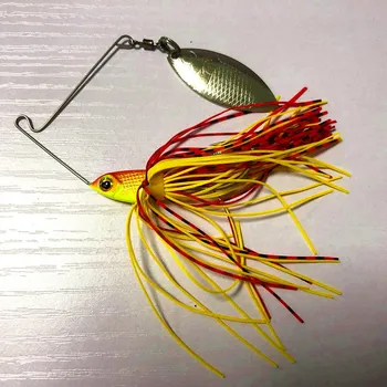 

Random Colors Fishing wobbler Lures Spinners Spoon Bait For Pike Fishing Tackle All Artificial Baits Metal Sequins Spinner Bait