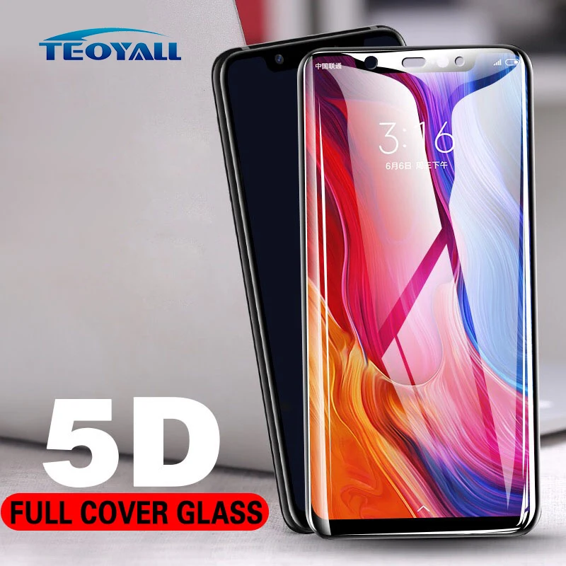 

TeoYall 9D Tempered Glass for Xiaomi Redmi Note 5 Global Version Screen Protector for Redmi 5 Plus 6 6A Note 4 4X Pro Glass Film