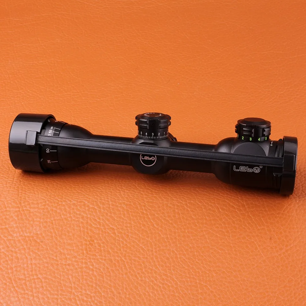 Hunting Equipment LEBO 6X32AOIR single-tube Tactical airsoft Rifle Scope Optical Sight 3