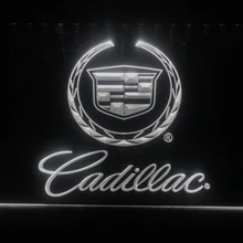 D041 Кадиллак светодиодный неоновый свет знак