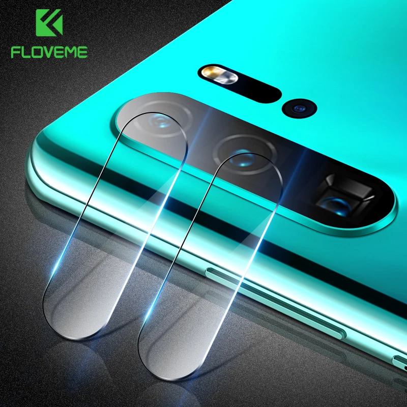 Закаленное стекло FLOVEME для Huawei P30 Pro Защитная пленка объектива телефона