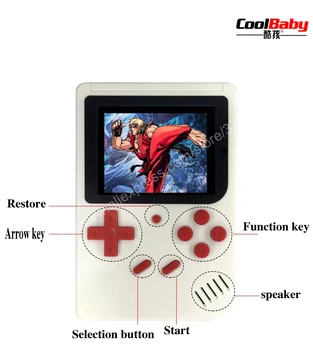 

50 pcs Retro game TV Handheld Portable Games Player Built-in 300 Classic for TV Games Children's Video Game Console NEW