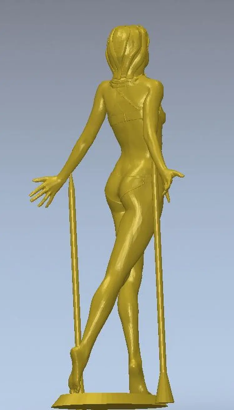 3d модель рельef с ЧПУ в формате STL для девочек палочками|3d model relief|3d relief modelfor cnc |