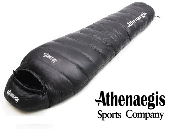 

Athenaegis 2500G white goose down filling can be spliced mummy ultra-light goose down sleeping bag