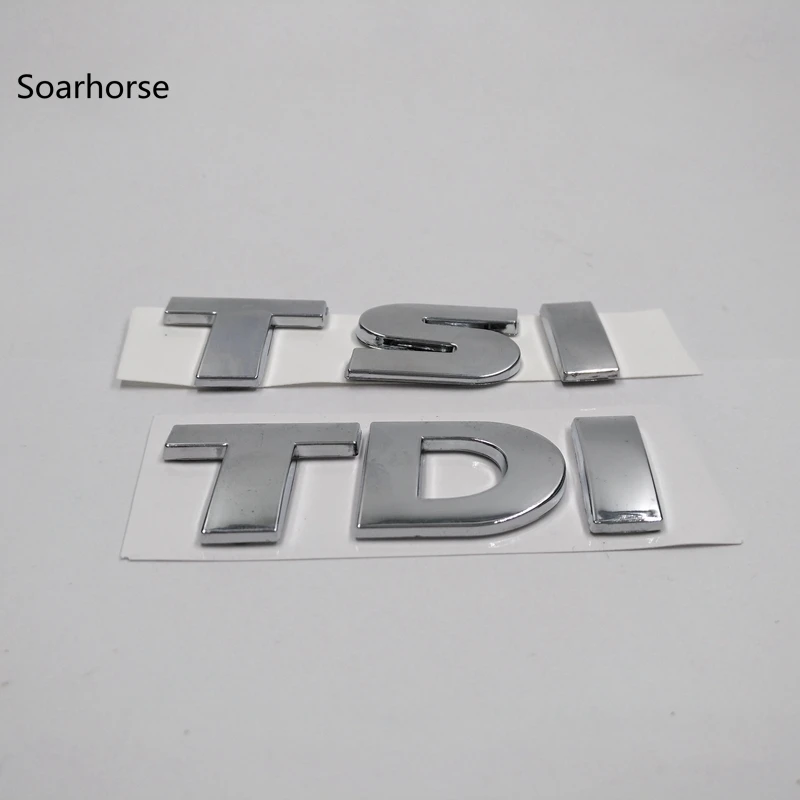 Soarhorse стикер автомобиля для Фольксваген Touareg TDI TSI задний багажник Логотип эмблема наклейка