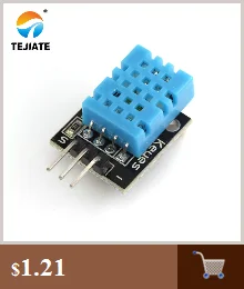 TEJIATE DHT22 цифровой датчик температуры и влажности AM2302 модуль+ PCB с кабелем дропшиппинг