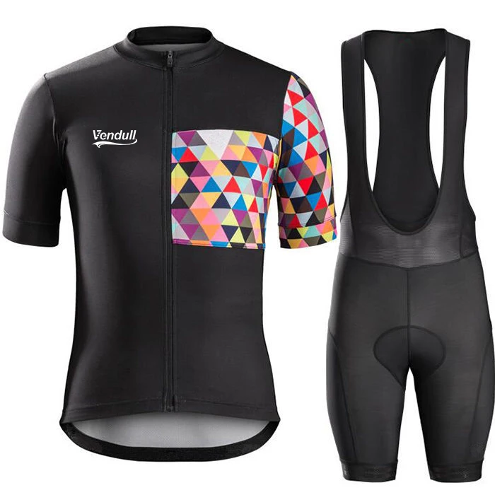 vendull 2018 Cycling Jersey Polyester Breathable Cycling Clothing Short