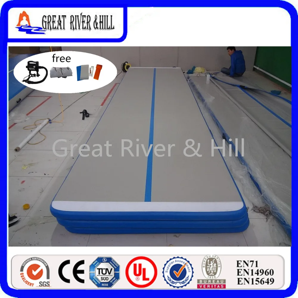 Great river & hill gymnastics mats air track good bounce with shipping