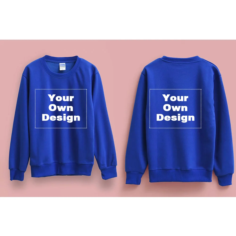 

2019 S-3XL OWN Design Brand Logo/Picture White Custom Men and women Sweatshirt Plus Size Hoodie Men Clothing SA-8
