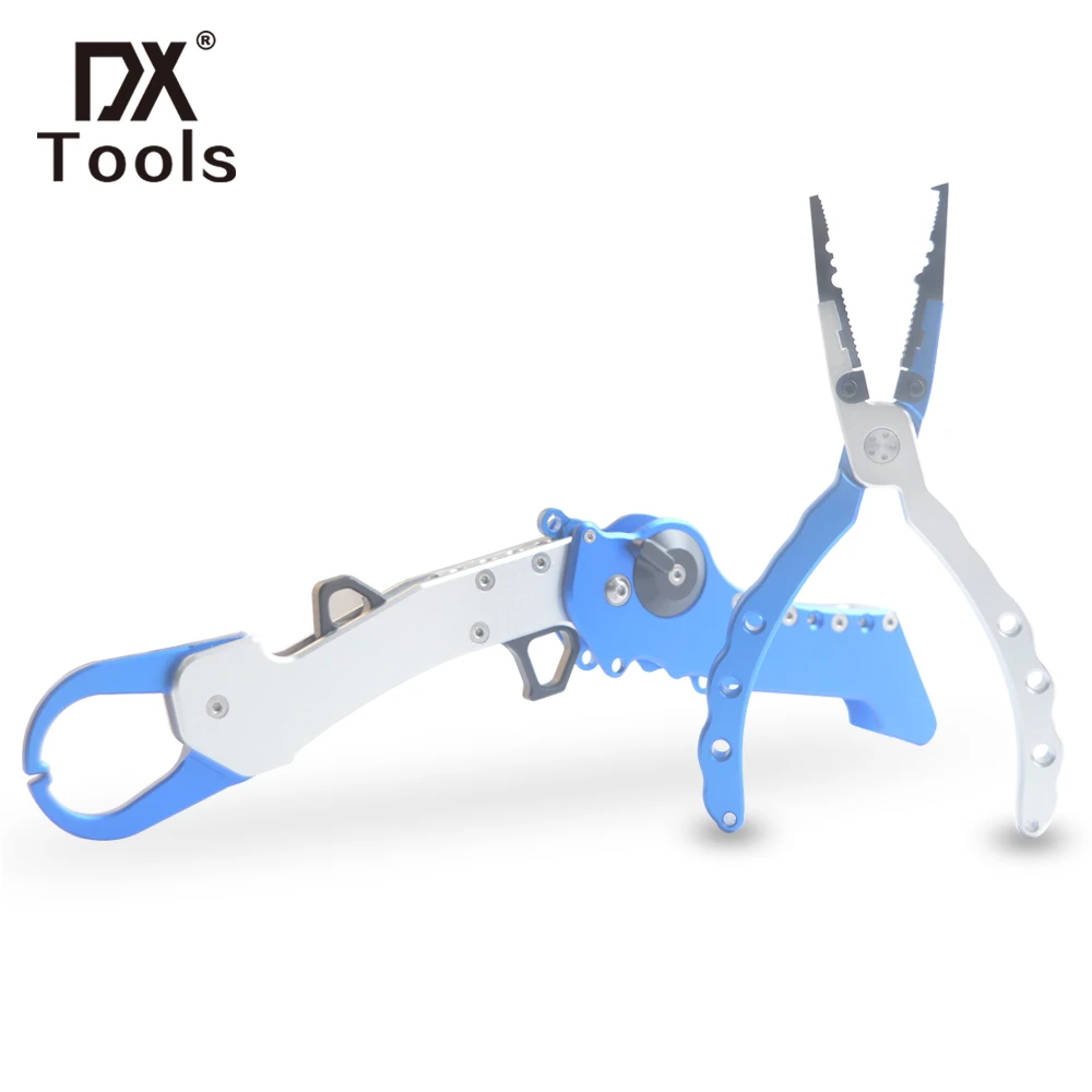 

Fishing Tools Pliers Set Foldable Fish Lip Grip Gripper Grabber Hook Remover Line Cutters Scissors Carp Tackle Accessories
