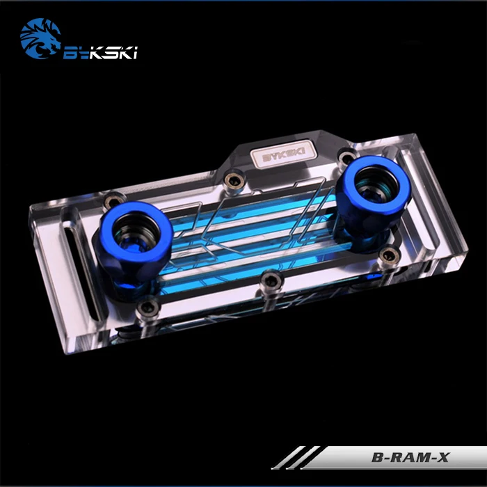 

Bykski Transparent Memory RAM cooler Water Cooling Dual / 4 Channels Compatible For Computer Water Cooling B-RAM-X