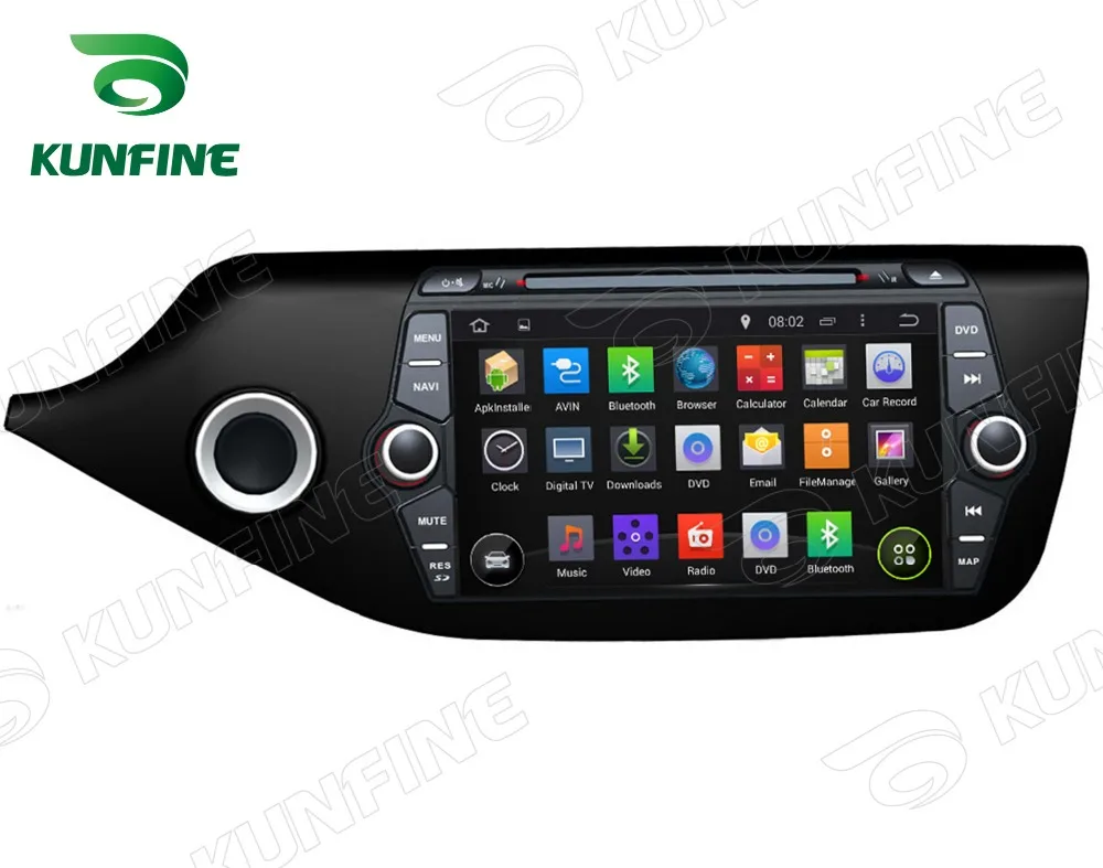 

Quad Core 1024*600 Android 5.1 Car DVD GPS Navigation Player Car Stereo for KIA CEED 2014 Radio 3G Wifi Bluetooth