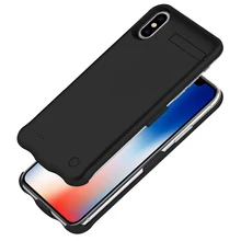 5000 мАч перезаряжаемый чехол power Bank для iPhone XS max XS XR X Внешний держатель для смартфона зарядное устройство чехол запасная крышка