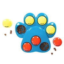 Dog Interactive Dog Baby ABS Blue Toys Footprint Pet Dog Training Toys Roller Paw Puzzle Slowing-Eating Dogs Pets jouet chien Dog Interactive Dog Baby ABS Blue Toys Footprint Pet Dog Training Toys Roller Paw Puzzle Slowing-Eating Dogs Pets jouet chien