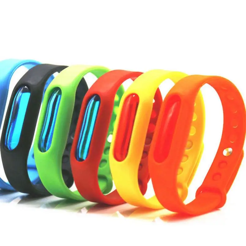 New Anti Mosquito Pest Repellent Bracelet With 4 Refill Pellets