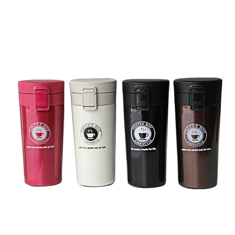 

Coffee Thermos 304 Stainless Steel 380ml Car Thermos Travel Mug High-grade Thermos Hot Water Cup Portable Thermos