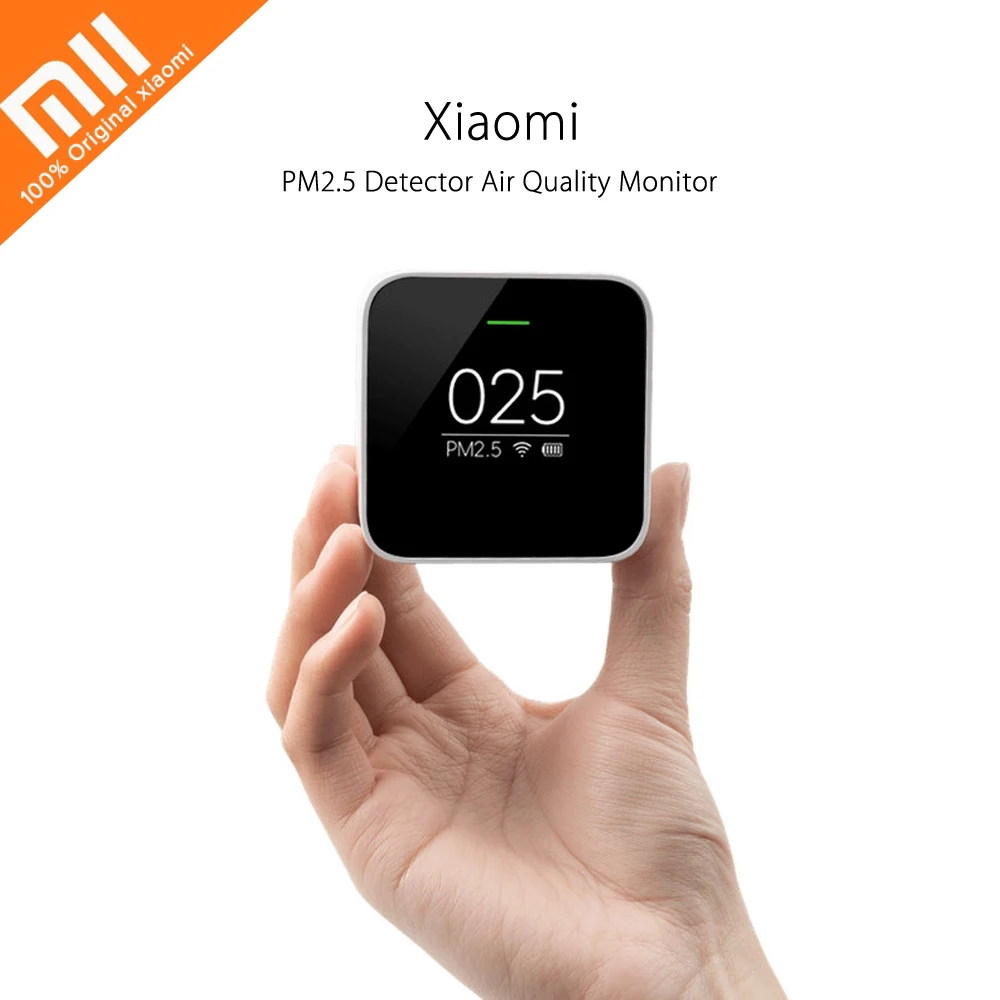 Xiao mi умный дом монитор качества воздуха Автоматизация mi jia PM2.5 детектор Датчик 2,4 ГГц Wifi использование с mi очиститель воздуха