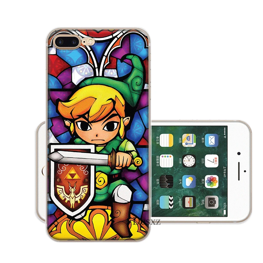 Жесткий чехол Gereleek для iPhone 6 6s 7 8 Plus X XR XS Max 5 5S SE Legend Of Zelda|Чехлы-накладки| |
