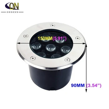 

LED Garden Outdoor 7W LED Underground Light Lamp, LED Garden Lighting AC85-265V/DC12V IP67 LED RGB Lamp Light Free shipping