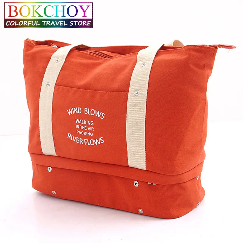 

New Travel Bag Tour Storage Canvas Bag portable Large capacity storage bag BK1107