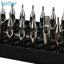 Лидер продаж, лучшее предложение, красивые женские 22 шт. насадки для тату из нержавеющей стали, наконечники для машинного пистолета, иглы, набор трубок, коробка J6X15