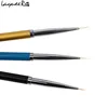 3pcs/Set Nail Art Brush Alloy Handle Import Nylon Hair Nail Art Liner UV Gel Painting Drawing Design Pen Tool 5