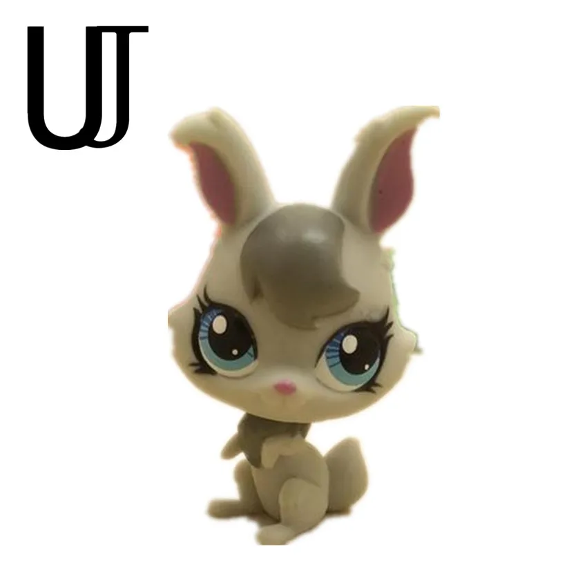 

Pet Shop Animal #154 Little gray rabbit Doll Figure Child Toy Figure Doll Christmas birthday gift toys