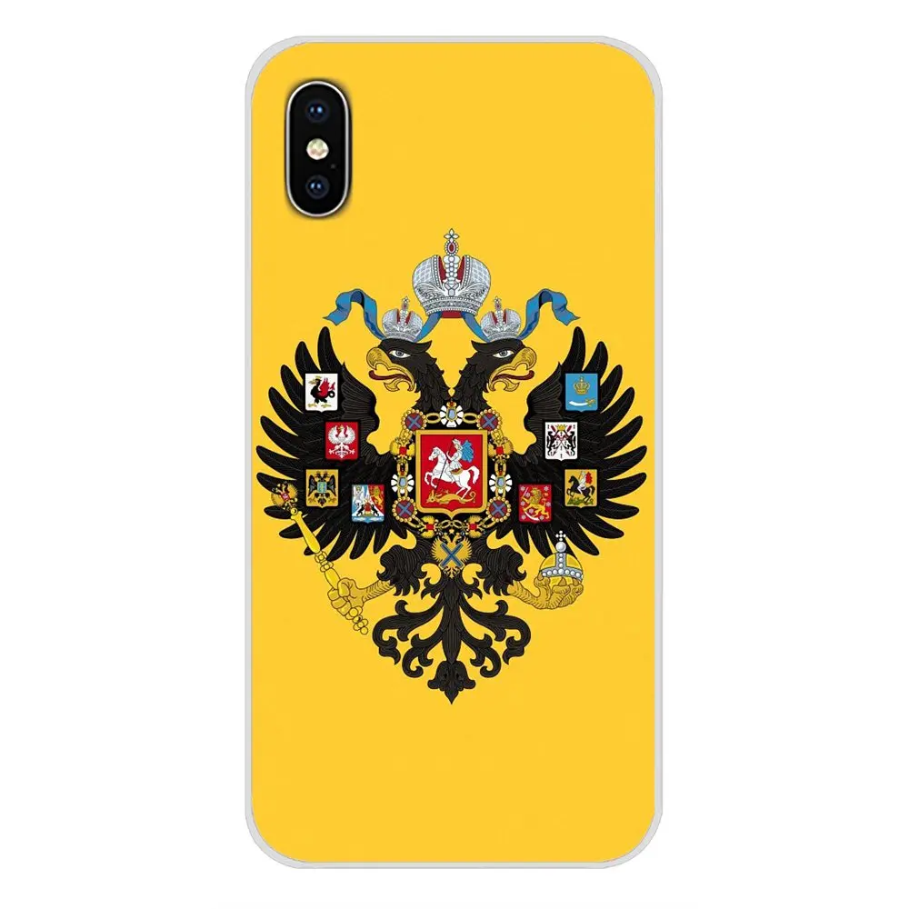 Российский флаг для Samsung Galaxy J1 J2 J3 J4 J5 J6 J7 J8 Plus 2018 Prime 2015 2016 2017 прозрачный чехол из