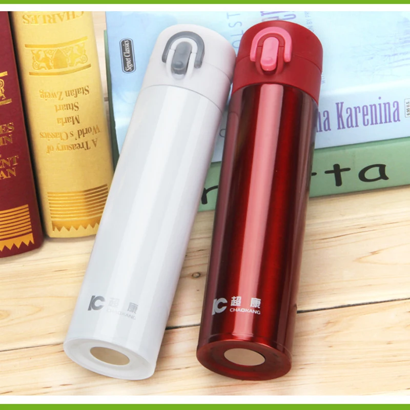 Buy 1PCS Stainless Steel Vacuum Insulation Cup Creative Spring Cup Car Cup DA