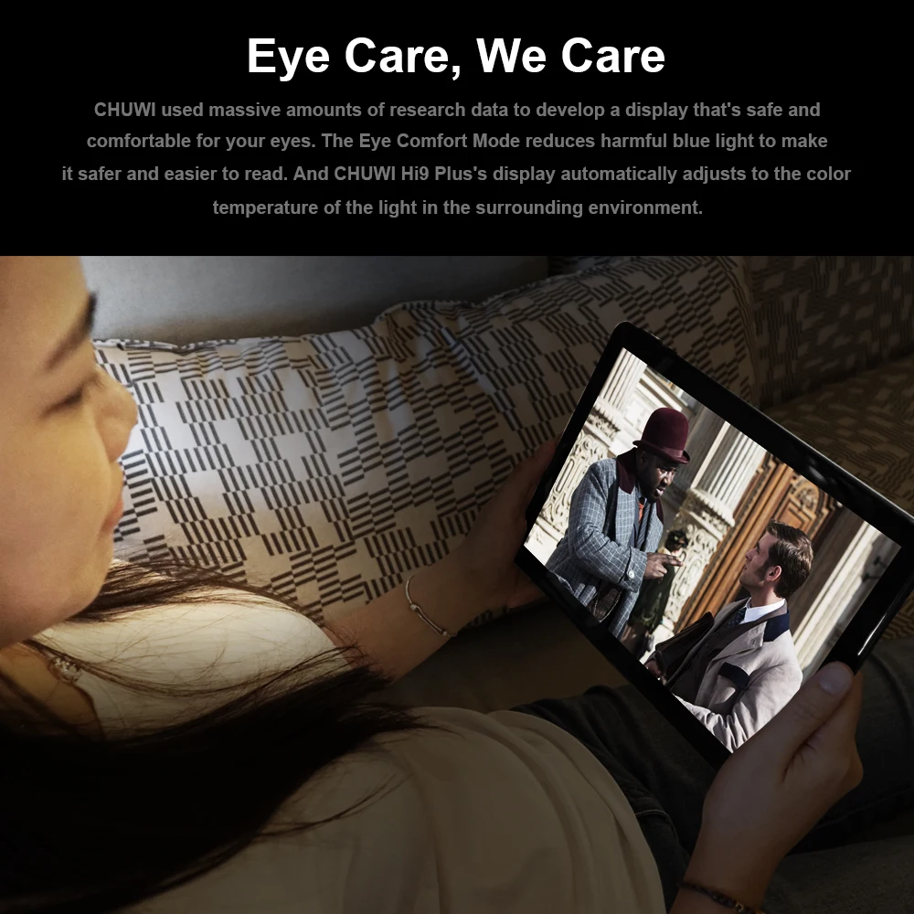 CHUWI Original Hi9 Plus Tablet PC MediaTek Helio X27 Deca Core 2K Screen Dual 4G 10.8 Inch 4GB RAM 64GB ROM Android 8.0 Tablet