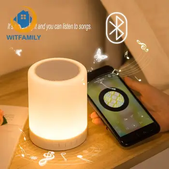 

Voice control Digital Alarm Clock for Student Bluetooth Wireless radio clock of Subwoofer Music Player LED bedroom decoration