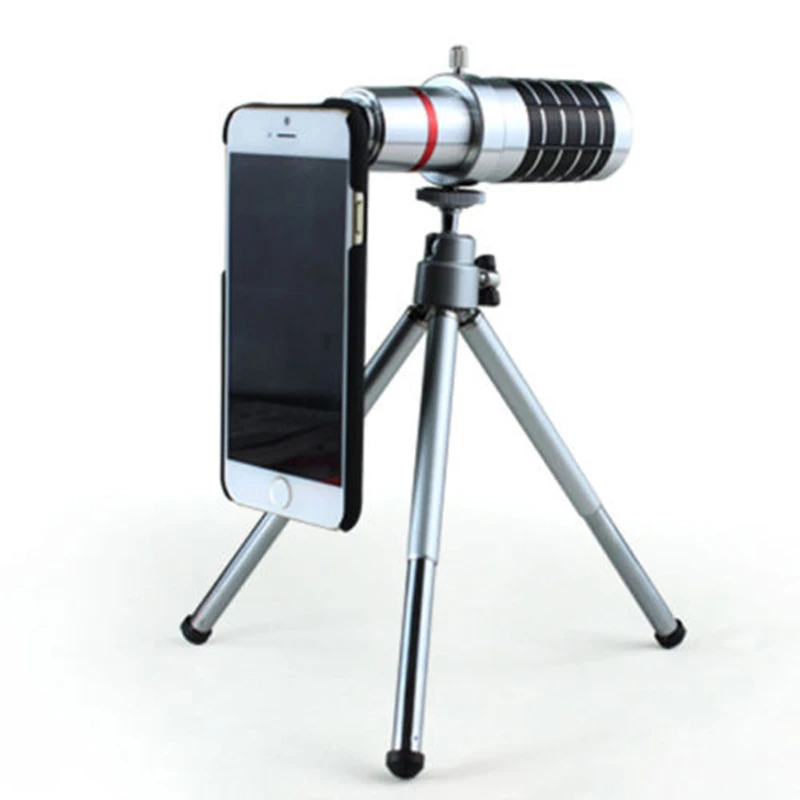 Камера телескоп ORBMART 16X с оптическим зумом и мини штативом для iPhone 5 6 6s Plus