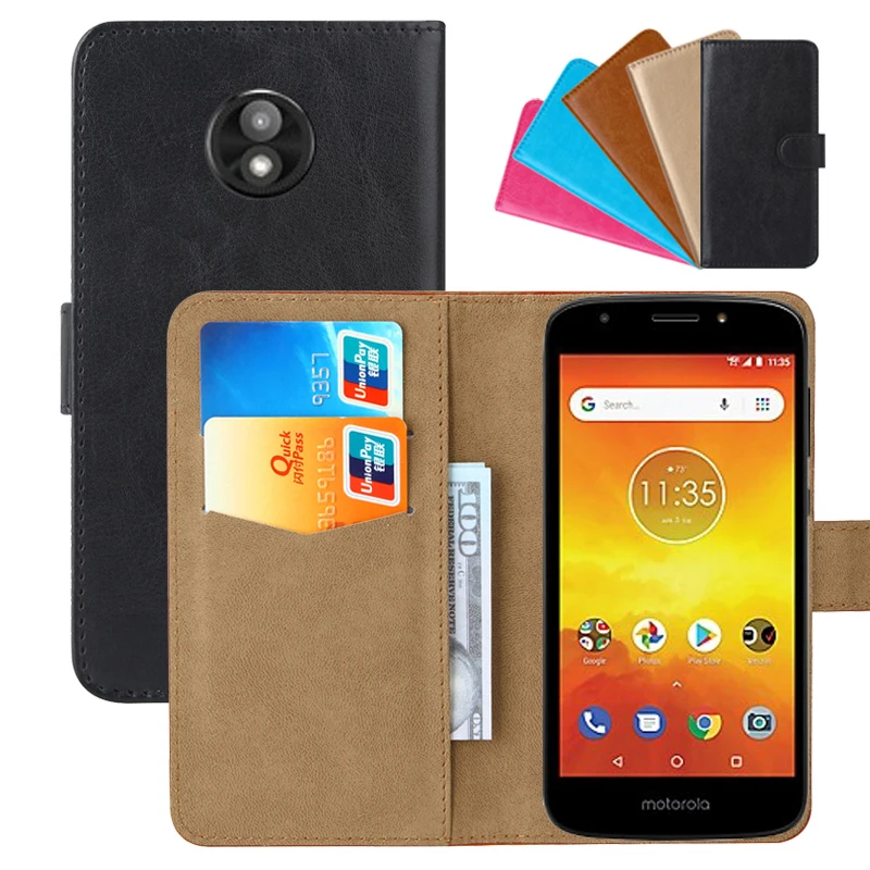 Luxury Wallet Case For Motorola Moto E5 Go Edition PU Leather Retro Flip Cover Magnetic Fashion Cases Strap | Мобильные телефоны и